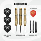 Shot X-Boost Darts - Steel Tip - Brass