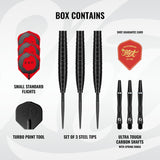 Shot Zen Darts - Steel Tip - 90% Tungsten - Missile