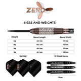 Mission Precision Darts - Steel Tip - 90% Tungsten - Black PVD