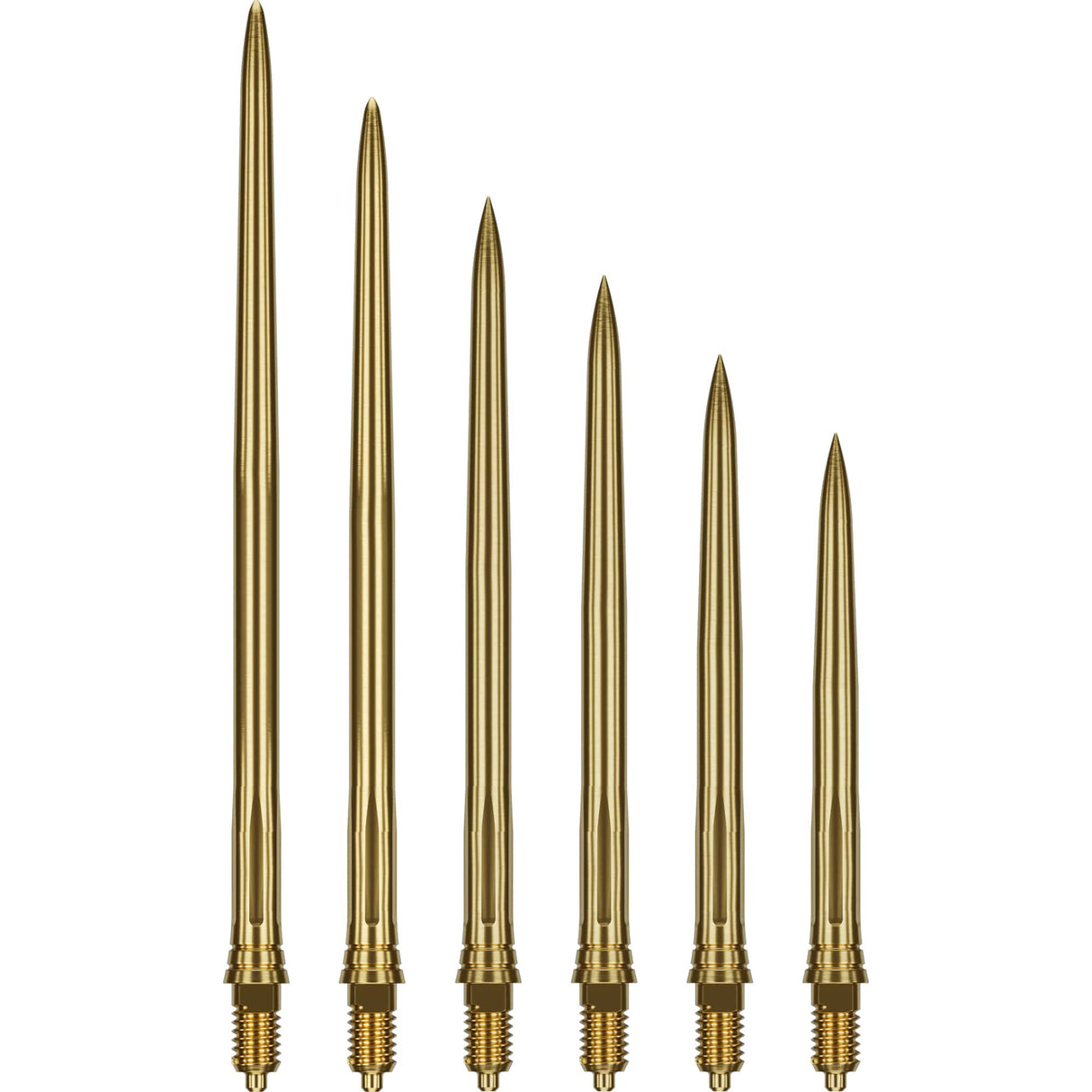 CALIBURN EZ-EVO Dart Points - Smooth Gold / 28mm