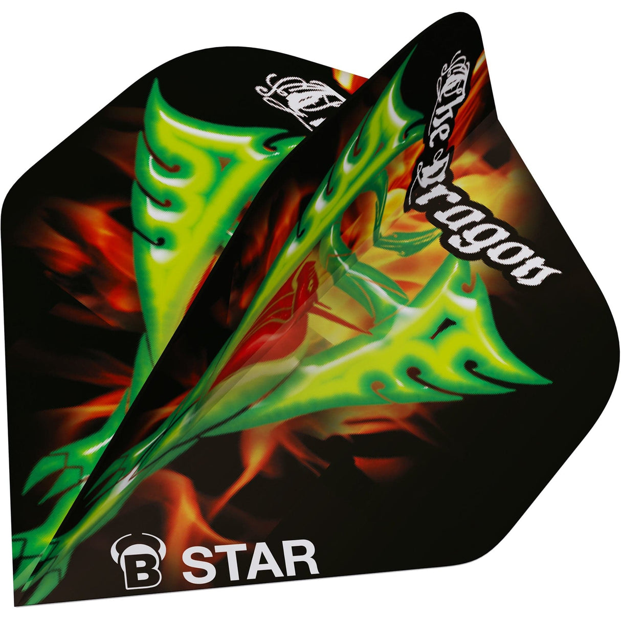 BULL'S B-Star Dart Flights - 100 Micron - A-Std - The Dragon