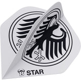 BULL'S B-Star Dart Flights - 100 Micron - A-Std - Eagle