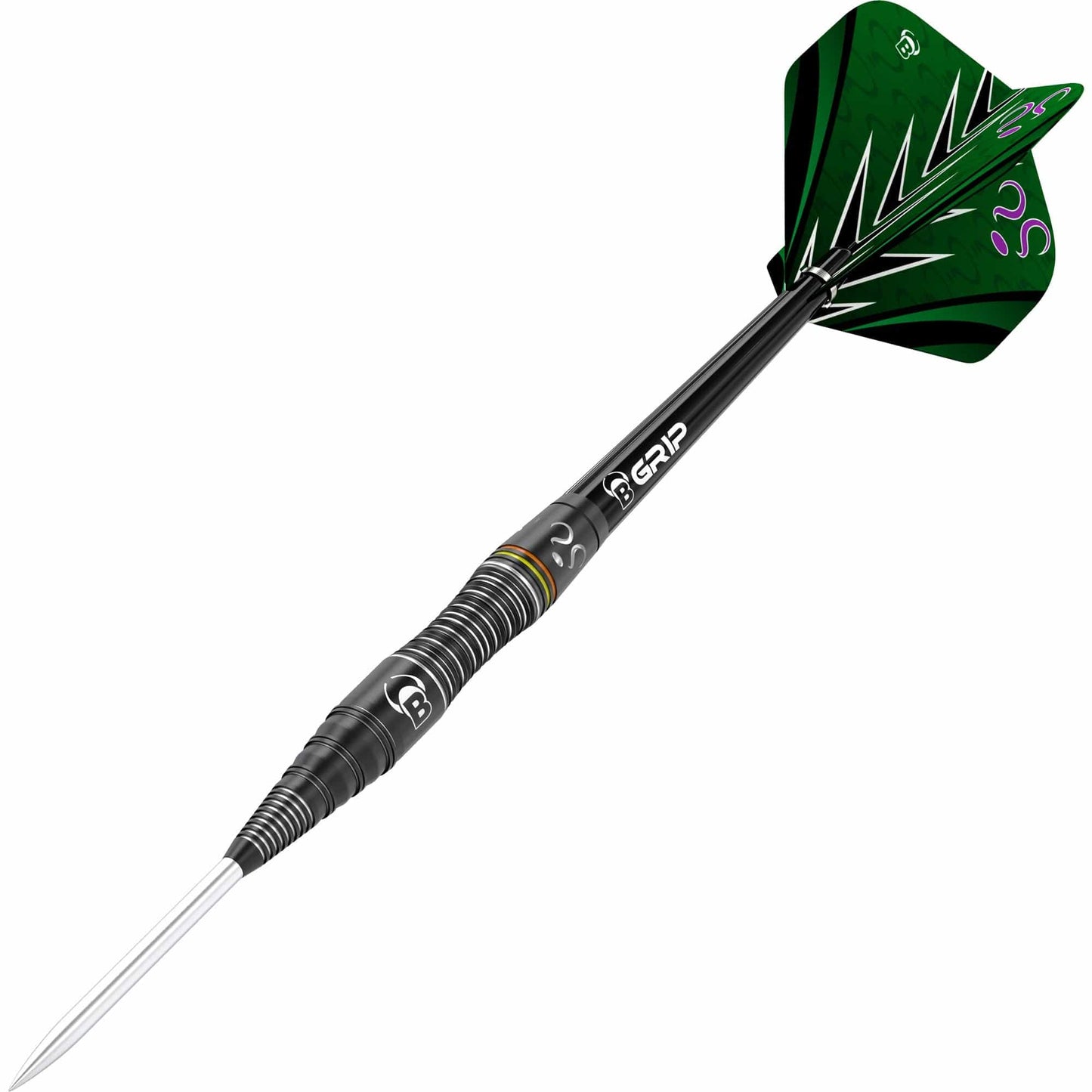 BULL'S Brian Raman Darts - Steel Tip - 90% Tungsten - Black Titanium