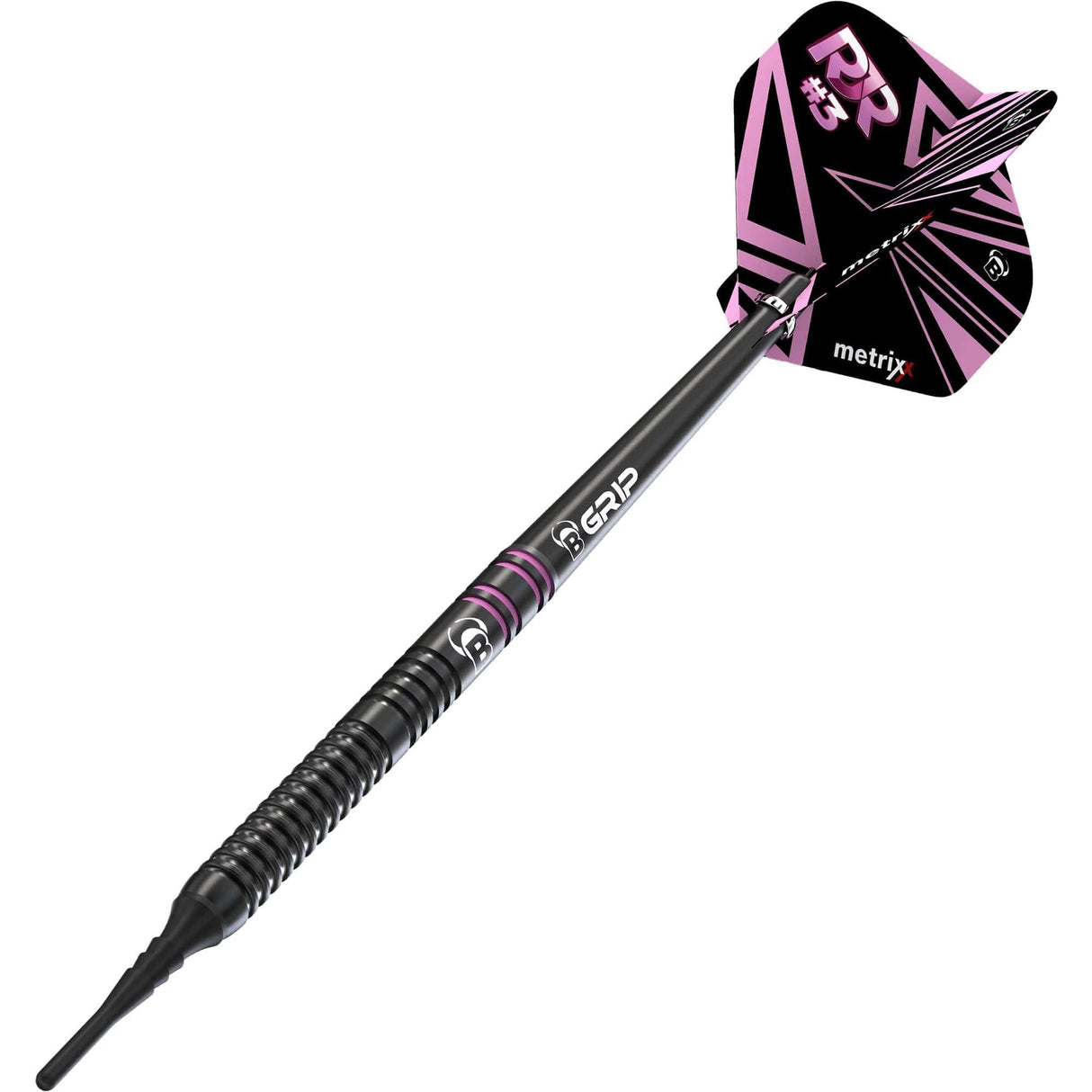 BULL'S Rusty-Jake Rodriguez - Soft Tip - 90% Tungsten - Black Titanium 20g