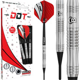 BULL'S Dot D4 Darts - Soft Tip - 90% Tungsten - Centre Shark 18g