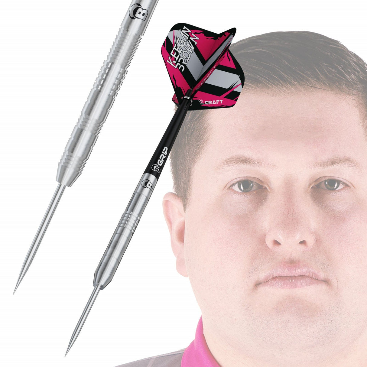 BULL'S Keegan Brown Darts - Steel Tip - The Needle