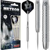 BULL'S Meteor Darts - Steel Tip - 80% Tungsten - MT8 - Fine Knurl 24g