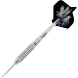 BULL'S Meteor Darts - Steel Tip - 80% Tungsten - MT8 - Fine Knurl 24g