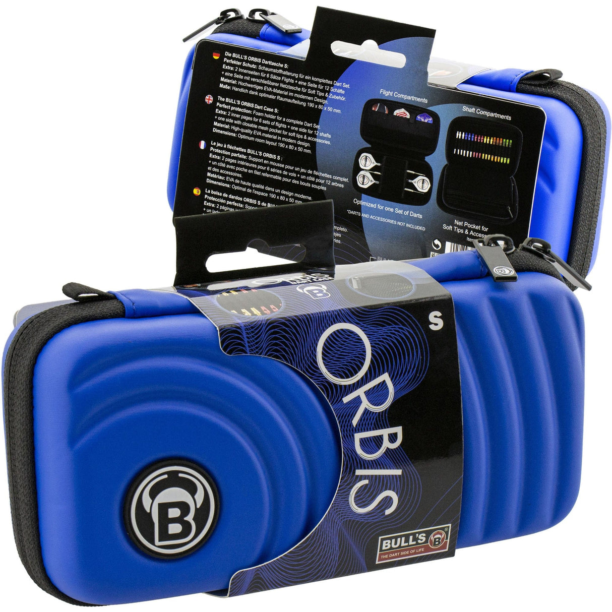 BULL'S Orbis Dart Case - Strong EVA Material - S - Colours