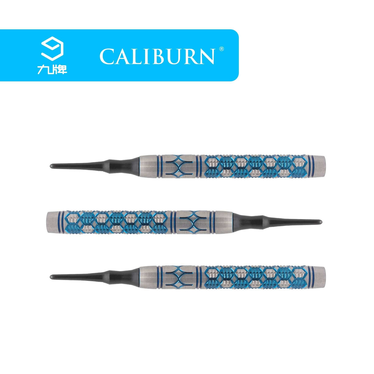 *Caliburn DNA Darts - Soft Tip - 90% - D1 - Blue