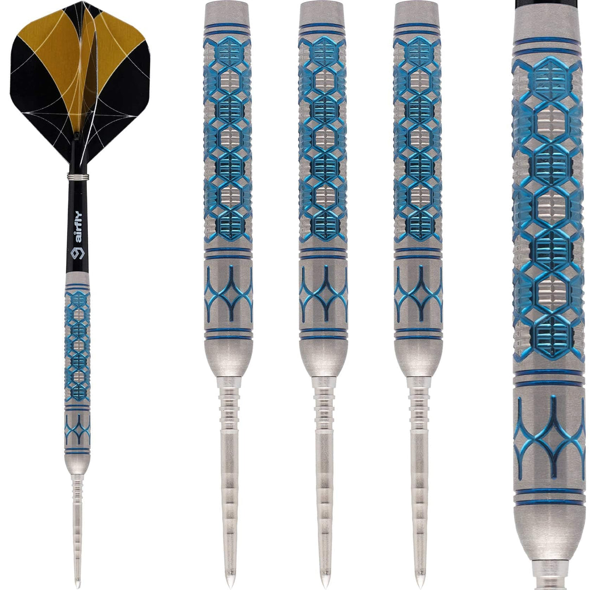 *Caliburn DNA Darts - Steel Tip - 90% - D1 - Blue 23g