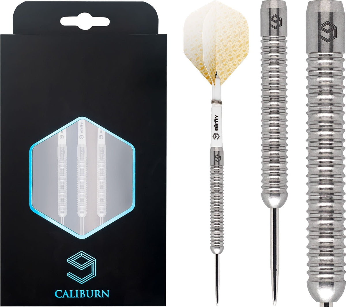 *Caliburn Artisan Darts - Steel Tip - 90% - Natural 23g