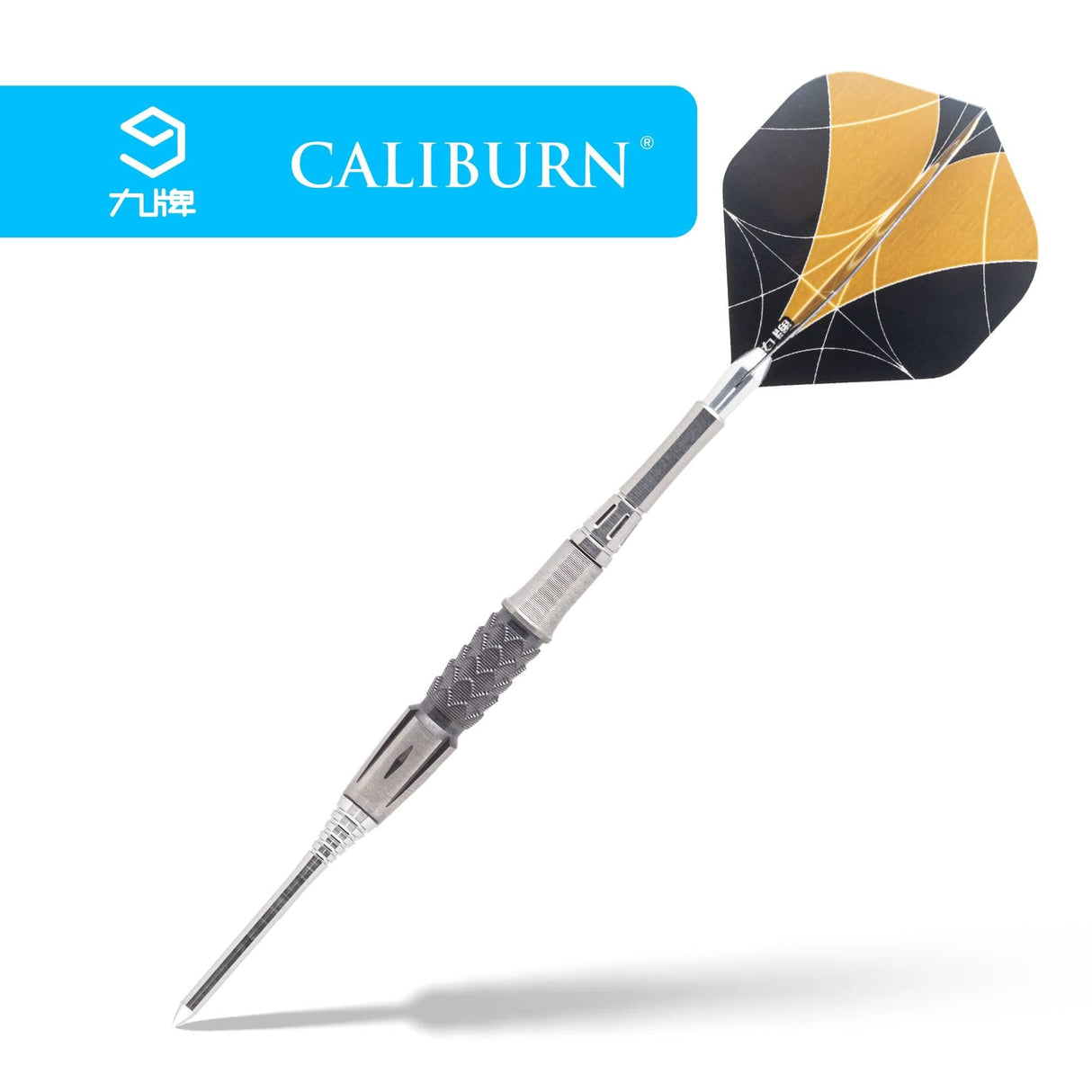 Caliburn Black Dragon Darts - Steel Tip - 97.5% - Black 19g