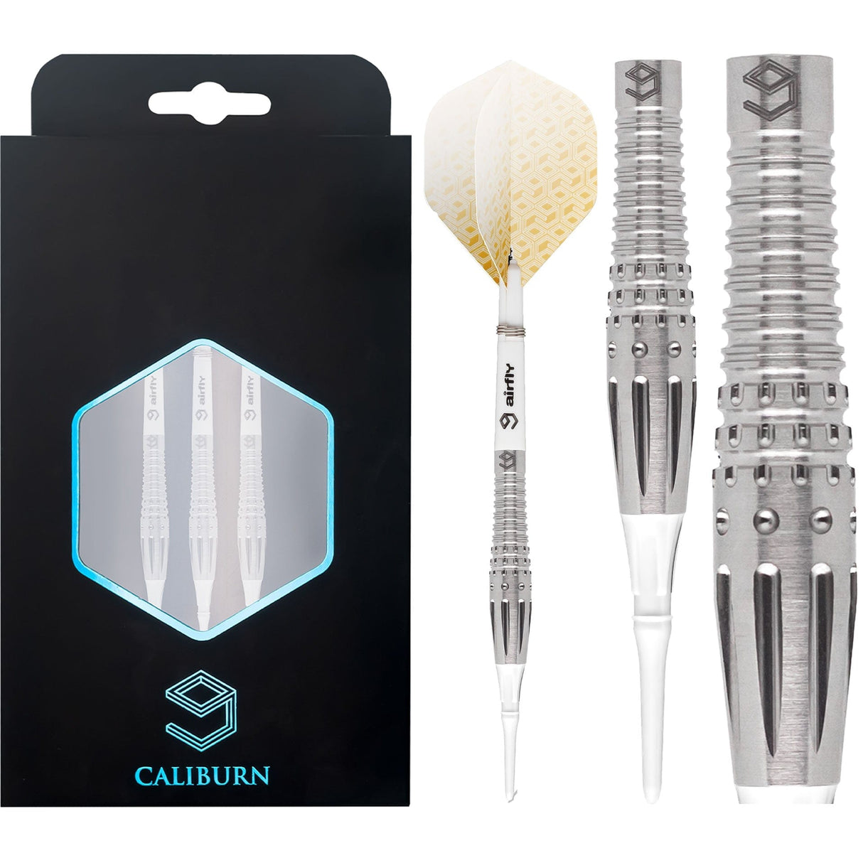 *Caliburn Cowboy Darts - Soft Tip - 90% - Natural - 18g 18g