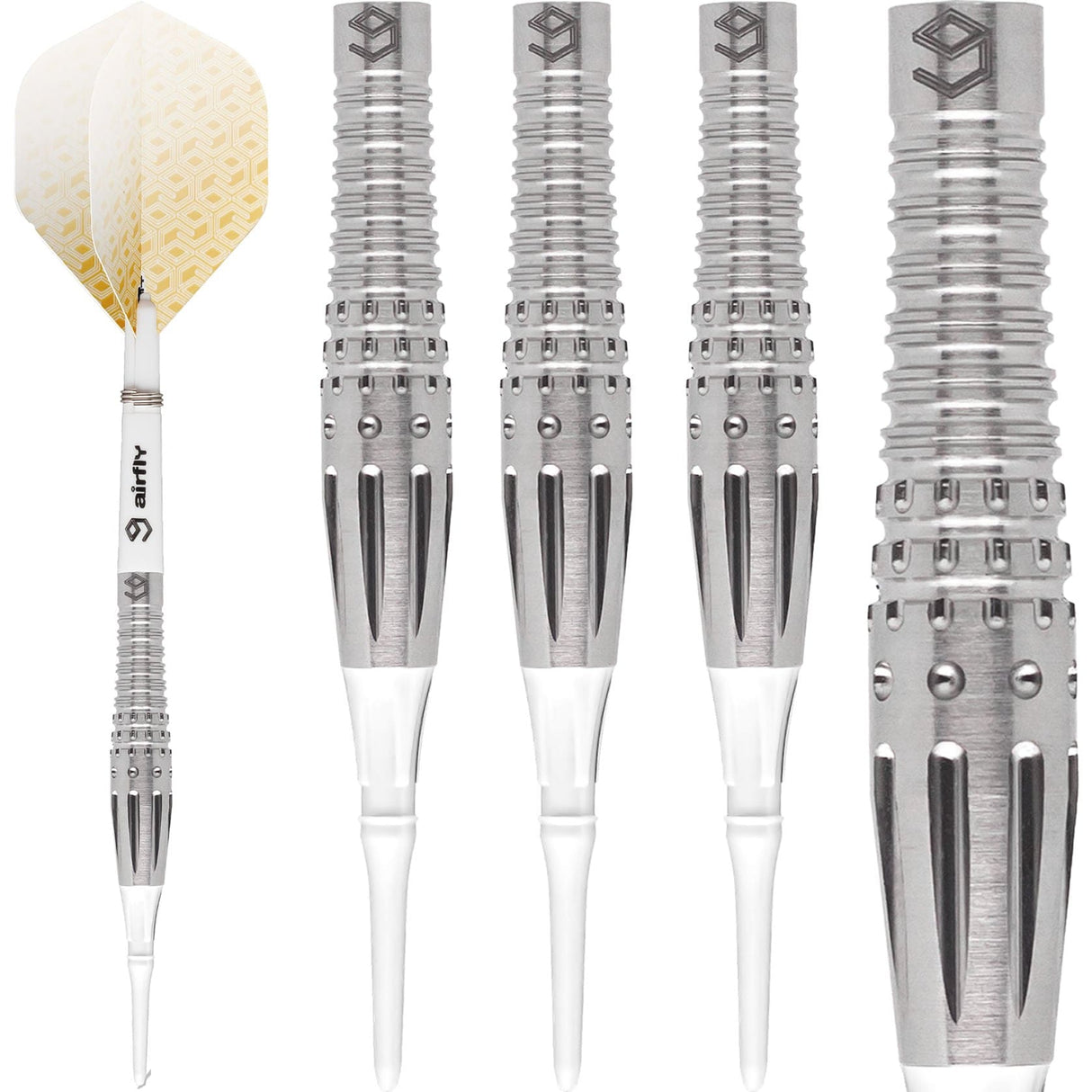 *Caliburn Cowboy Darts - Soft Tip - 90% - Natural - 18g 18g