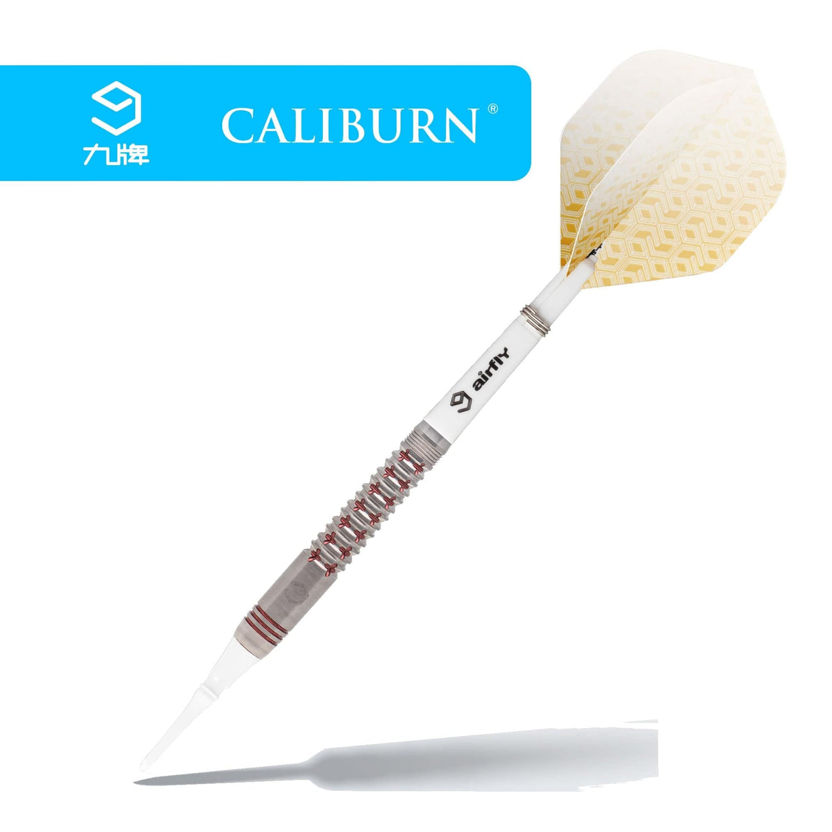 *Caliburn Crusader II Darts - Soft Tip - 90% - Red