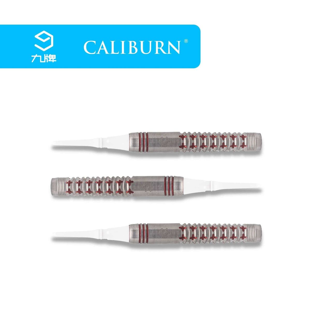 *Caliburn Crusader II Darts - Soft Tip - 90% - Red
