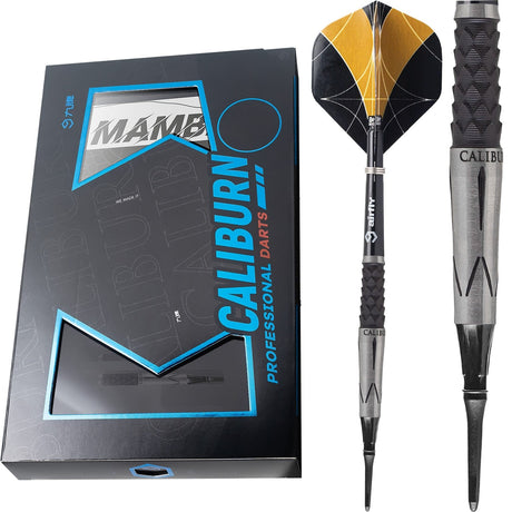 Caliburn Player Darts - Soft Tip - 95% - Black Titanium - Mamba 19g