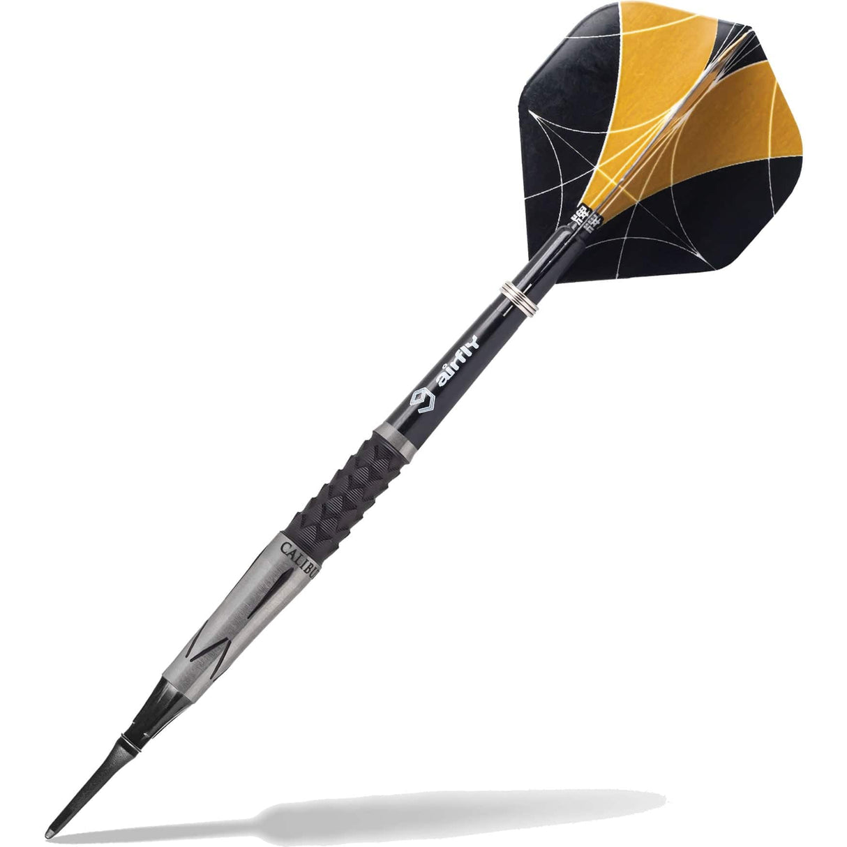 *Caliburn Player Darts - Soft Tip - 95% - Black Titanium - Mamba 19g