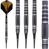 *Caliburn Marshal Darts - Soft Tip - 90% - M1 - Black Titanium
