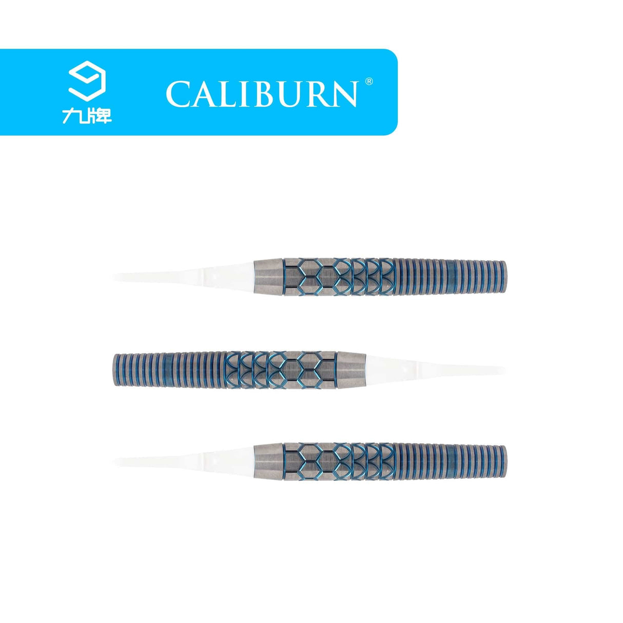 *Caliburn Ophiuchus Darts - Soft Tip - 95% - Blue 20g