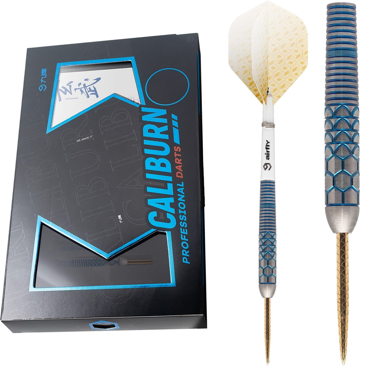*Caliburn Ophiuchus Darts - Steel Tip - 95% - Blue 22g