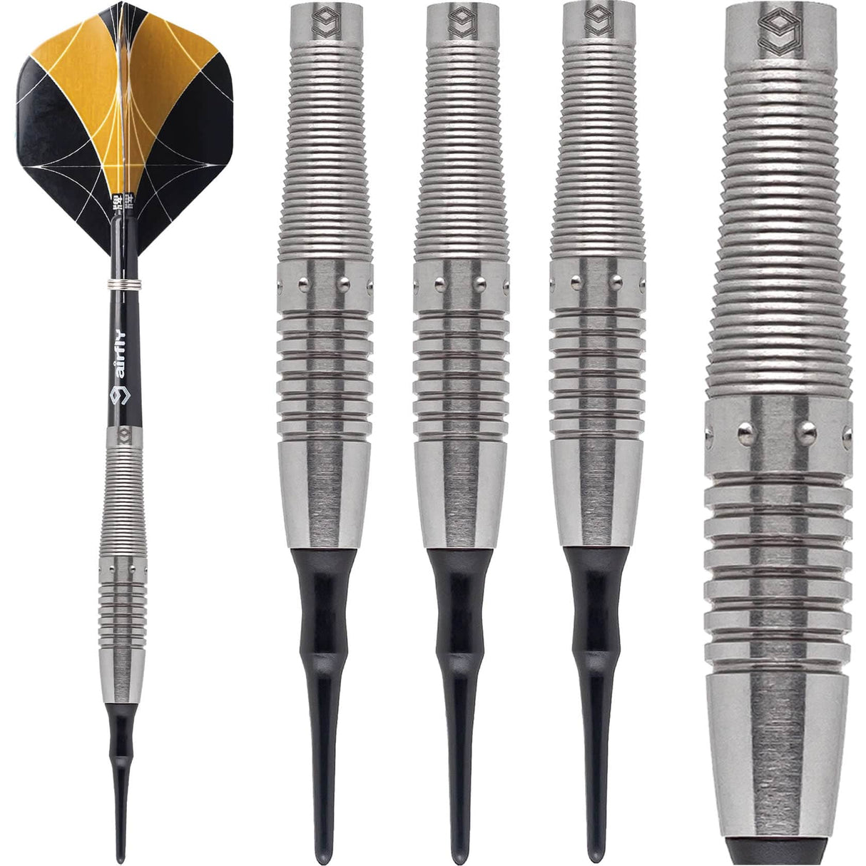 *Caliburn Realm Darts - Soft Tip - 90% - Natural
