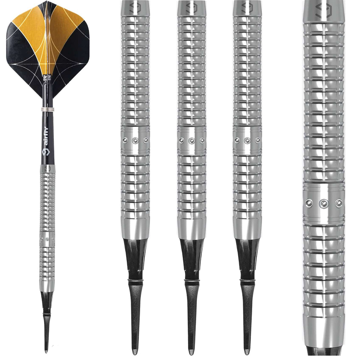 *Caliburn The Key Darts - Soft Tip - 90% - K1 - Natural
