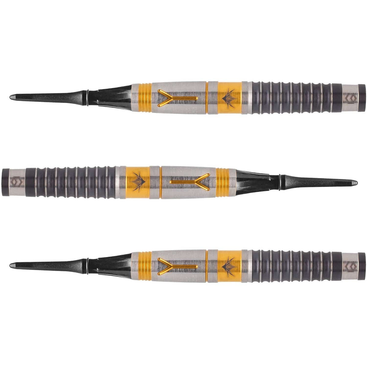 *Caliburn Y Darts - Soft Tip - 90% - Black & Gold - 20g 20g