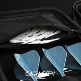 Trinidad Capacity Darts Case - Large - Holds 2 full sets - Black