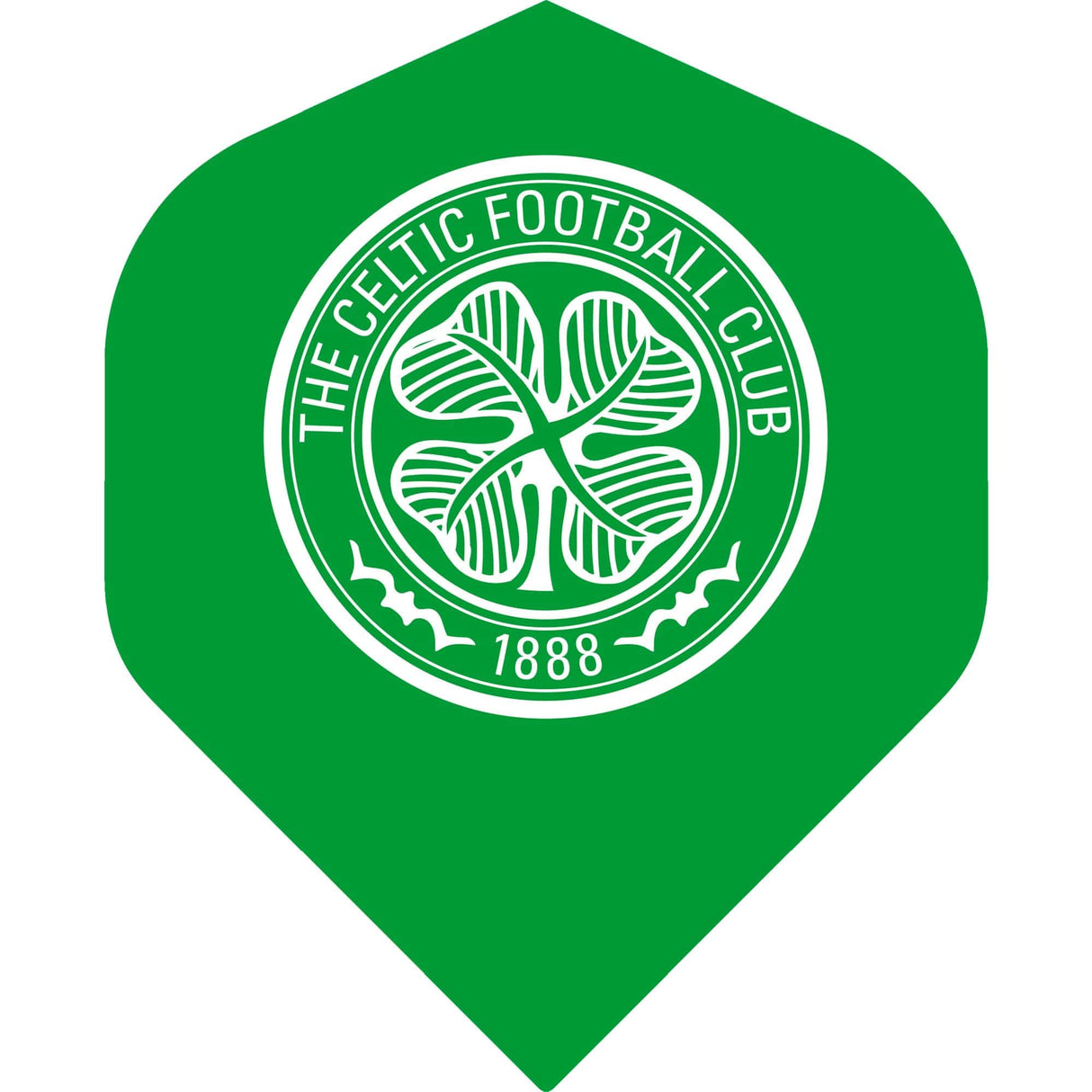 Celtic FC Dart Flights - 100 Micron - No2 - Std - F2 - Crest