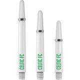 Celtic FC Nylon Shafts - Dart Stems with Springs - Celtic Football - White