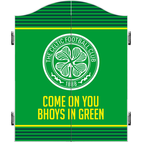 Celtic FC Dartboard Cabinet - Official Licensed - Celtic - C2 - COYB