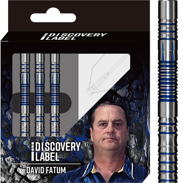 *Cosmo Darts - Discovery Label - Soft Tip - David Fatum - Blue - 18g 18g