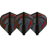 Cosmo Fit Flight AIR - Standard - Black - Colourful Reaper