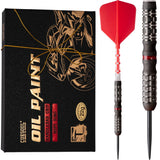 Cuesoul Motorcycle Darts - Steel Tip Tungsten - Handlebar - Hope Ring - Red 22g