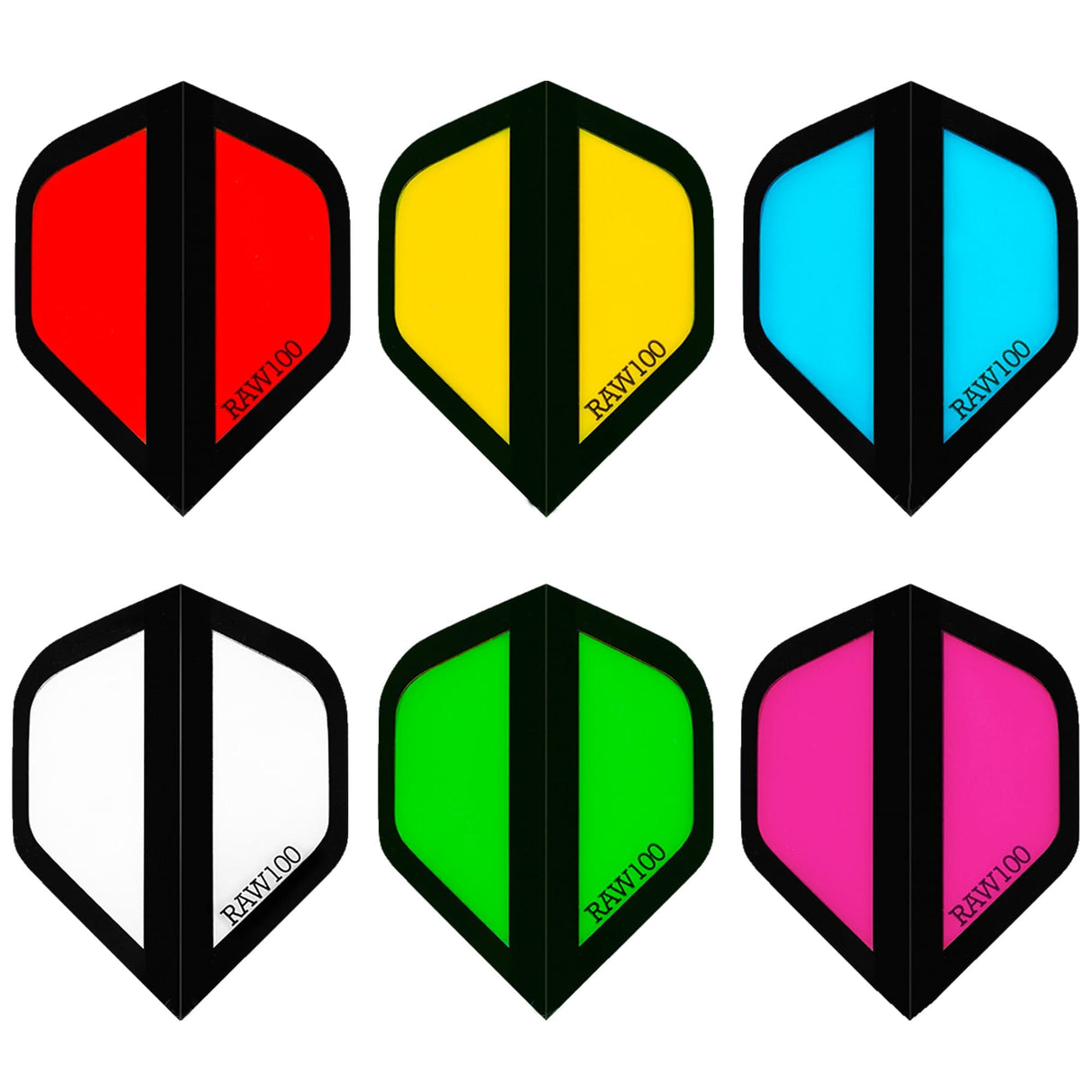 *Dart Flights - Raw 100 - 100 Micron - Std - Zone