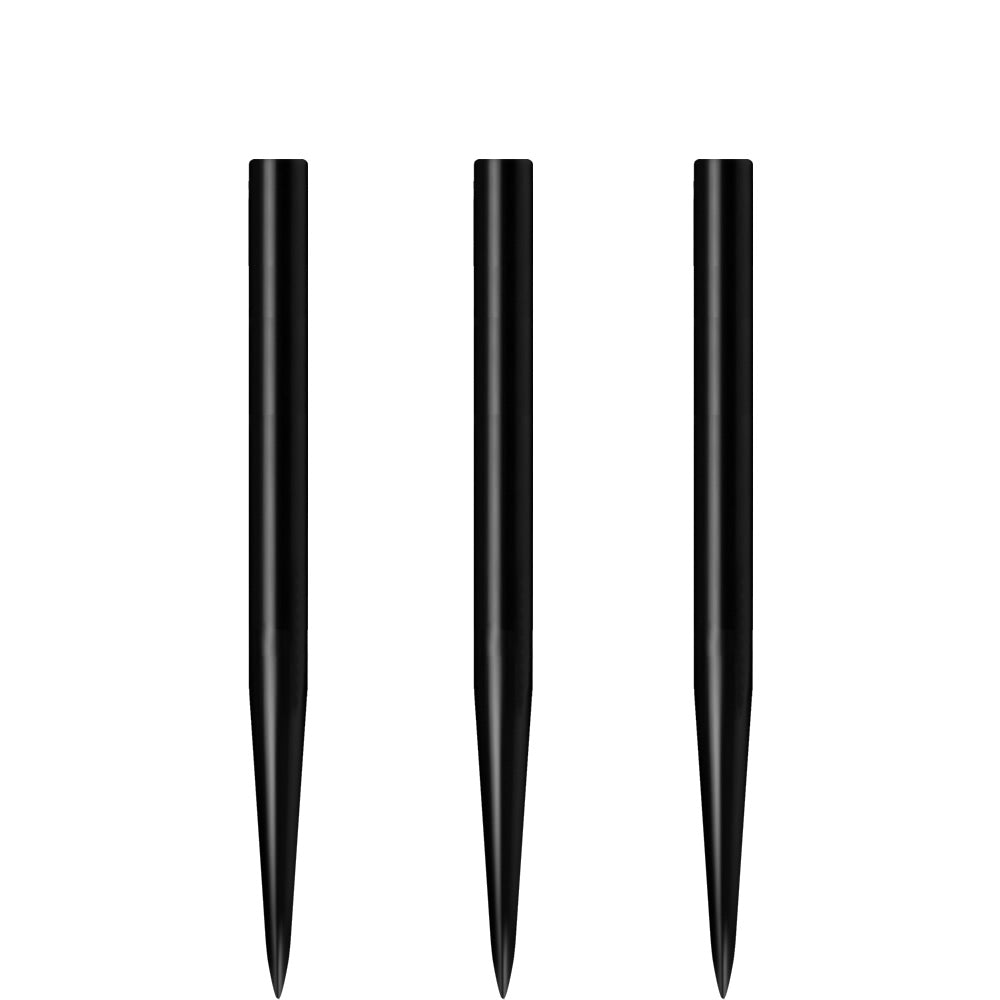 *Designa Spare Points - for Steel Tip Darts - Smooth - Black