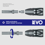 Caliburn Nexus Darts - Steel Tip - 95% Tungsten - N3