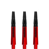 Harrows Alamo VS2 Dart Shafts - Polycarbonate - Black Aluminium Top - Red Short