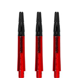 Harrows Alamo VS2 Dart Shafts - Polycarbonate - Black Aluminium Top - Red Tweenie