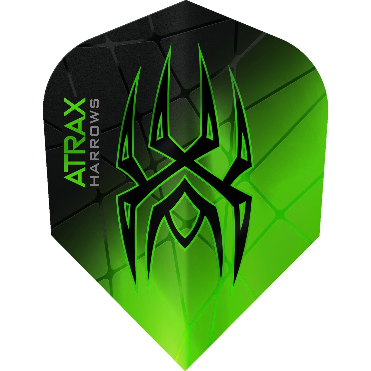 Harrows Atrax Dart Flights - Std - No6 Green