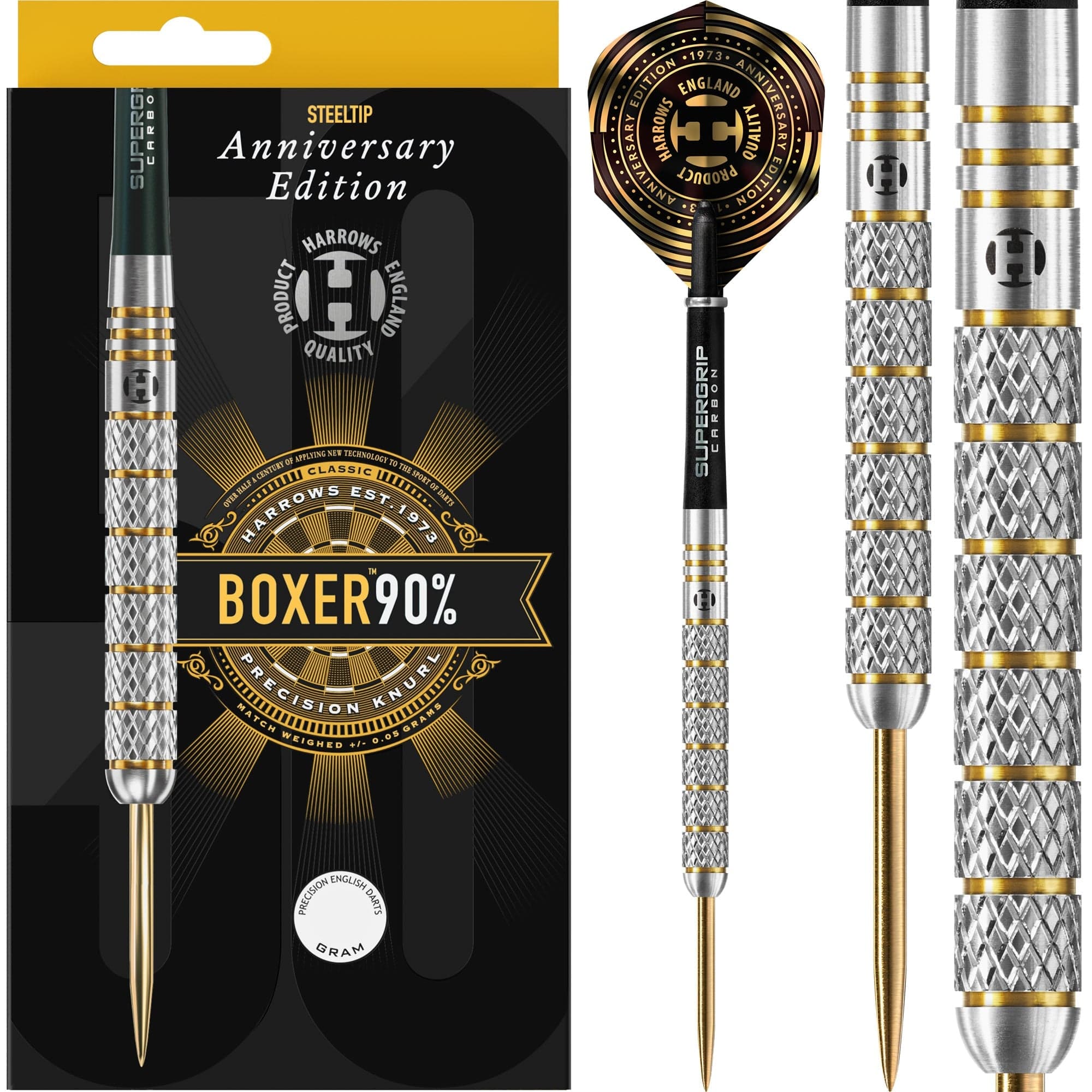 Harrows Boxer Darts Steel Tip 90 Anniversary Edition Parallel