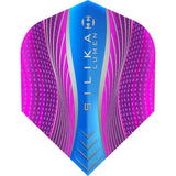 Harrows Silika Dart Flights - Tough Crystaline Coated - Std - No6 - Lumen Pink