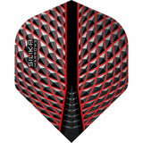 Harrows Silika Dart Flights - No2 - Std Red