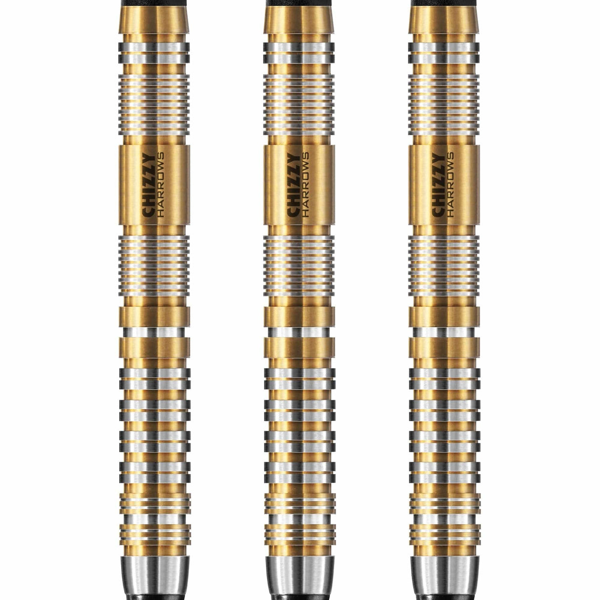 Harrows Chizzy v2 Darts - Soft Tip - 90% - Dave Chisnall - Gold Titanium 18g