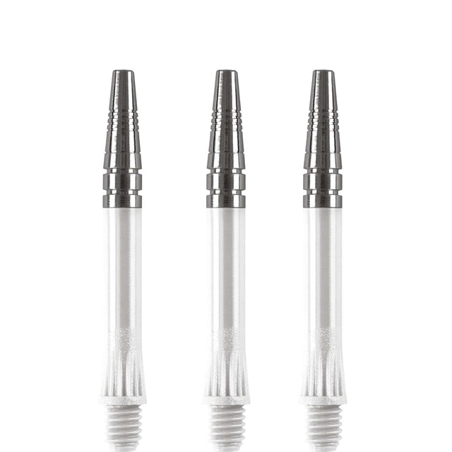Harrows Gyro Stems - Spinning Shafts - White - Short -S0615