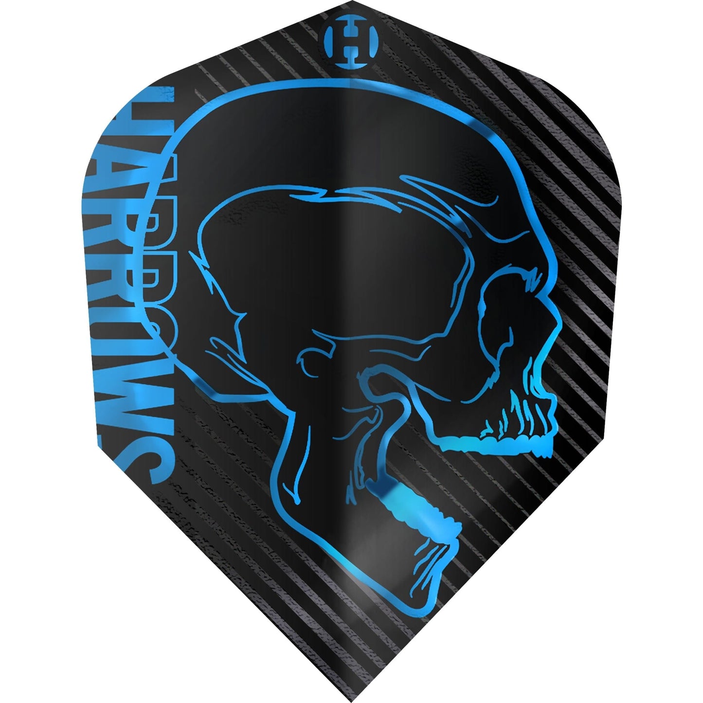 Harrows Rage Dart Flights - Std - No6 Blue
