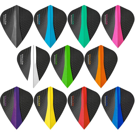 *Harrows Retina Dart Flights - Kite Shape