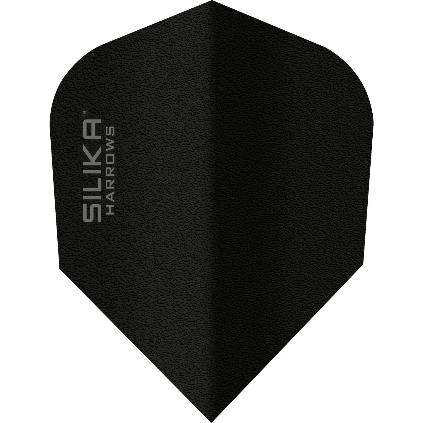 Harrows Silika Solid Dart Flights - Std - No6 Black
